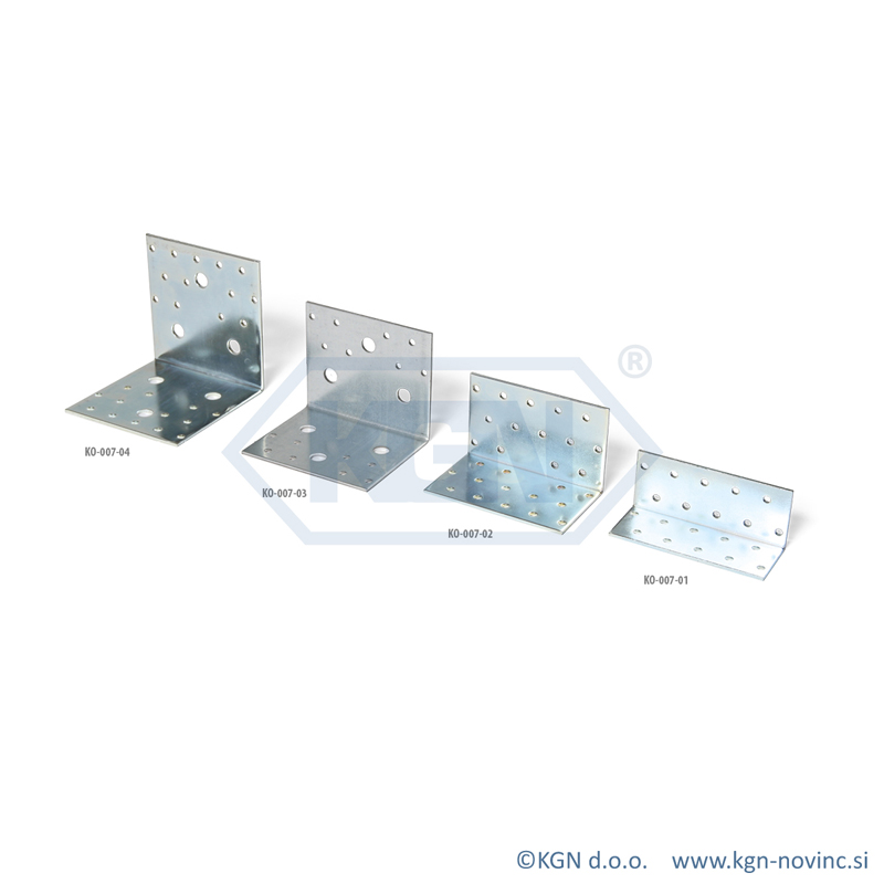 Building bracket - without reinforcement KO-007