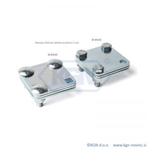 Special connecting plate with bolts OS-018