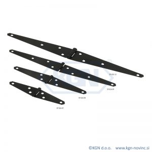 Spona za zaboje - črna SP-026