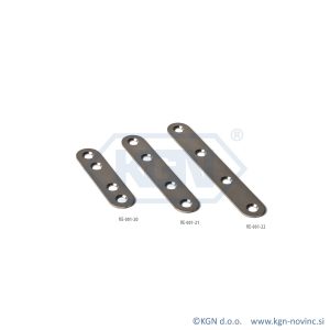 Letev ravna INOX - 15 mm VE-001